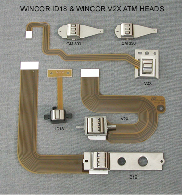 Wincor ID18 and V2X ATM heads